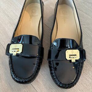 Cole Haan Nike Air Talia Lock Patent Leather Loafer | Size 10.5